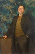 Heinrich Hellhoff Portrait des Kammersangers Paul Knupfer china oil painting artist